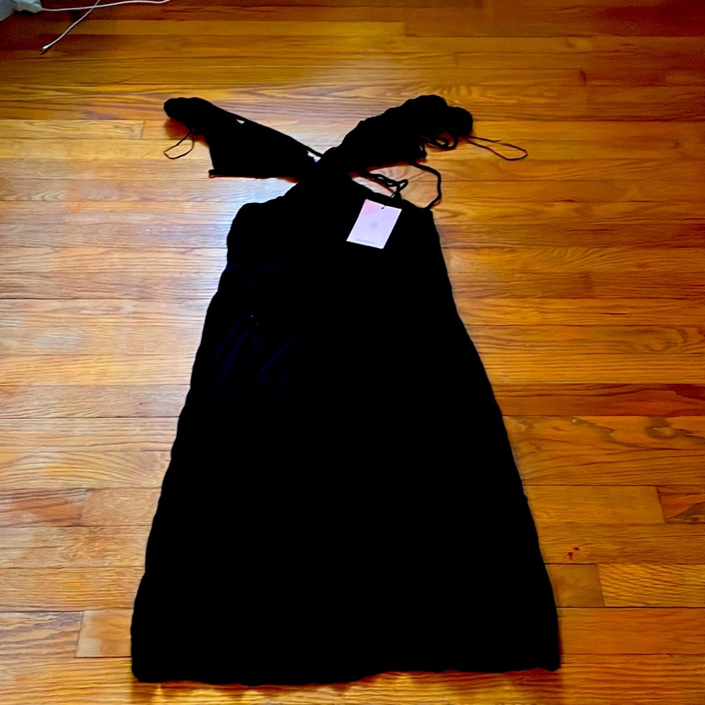 Hello Molly black cut out dress